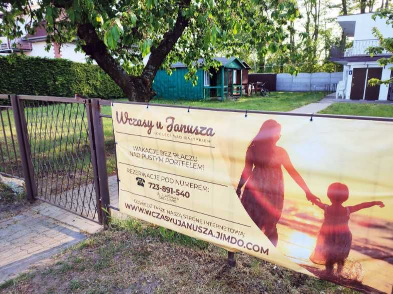 Noclegi nad morzem Wczasy u Janusza Grzybowo Pokoje Camping