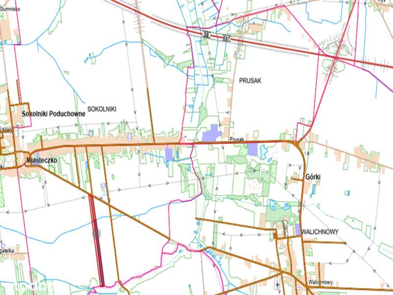 Grunt Inwestycyjny 5,22 Ha | S8 – 5 Km | 80% Zabudowy | H=25 M |