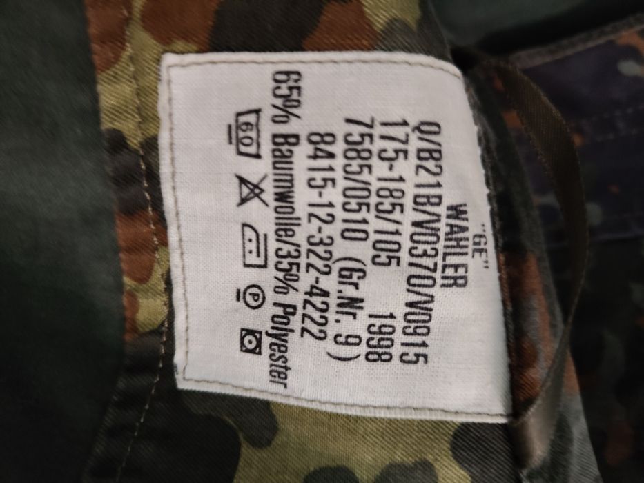Bluza z pagonami Wojsk Bundeswera GR 9