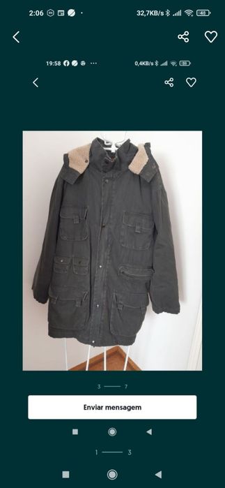 Casaco americano genuíno