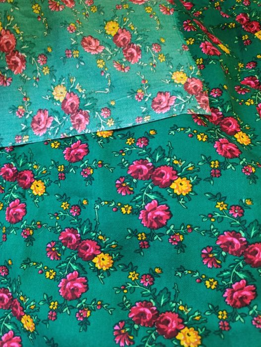 Тканина шалян.старовинна .Американка.в українському стилі.ткань.шалян.