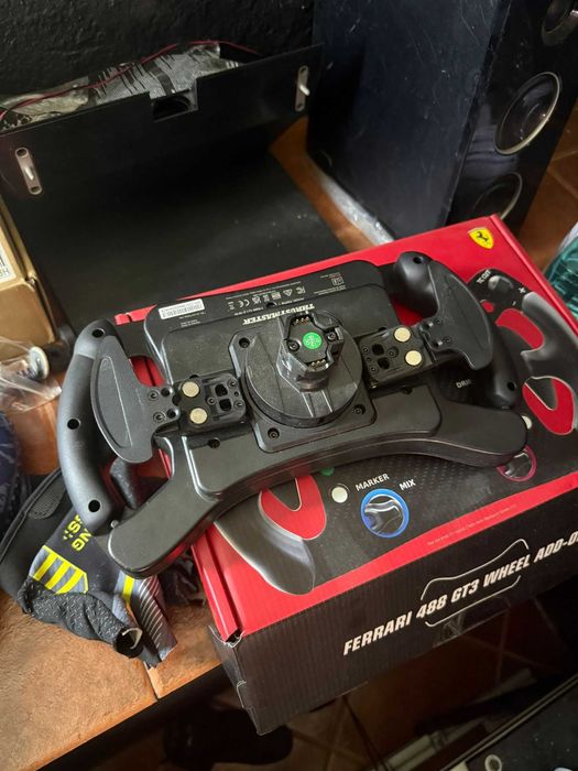 Volante Thrustmaster T598 PS5 caixa veloci th8a pedais tlcm volant ext