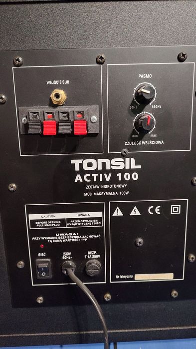 Subwoofer Tonsil Activ 100