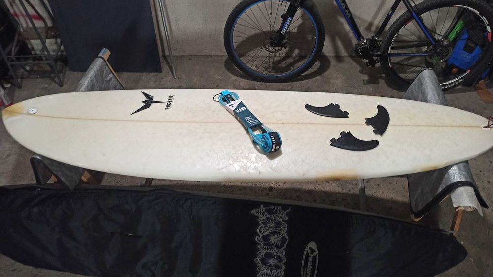 Fishtail 6.4 Malibu 6.2 evolution funboard prancha de surf nsp FCS