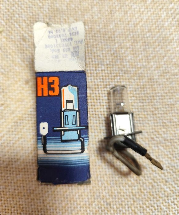 Żarówka halogen H3 12V 55W Ps 22s