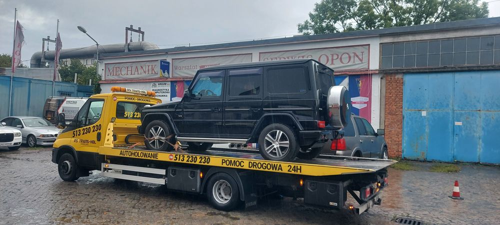 Laweta Autoholowanie pomoc drogowa Szczecin