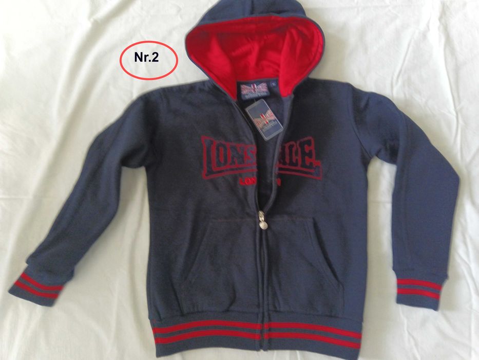 Bluza Lonsdale London z kapturem – oryginał z Wielkiej Brytanii