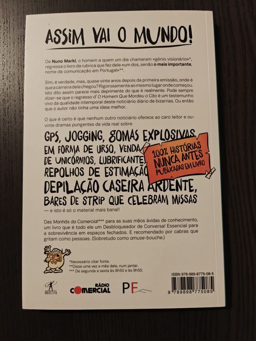 Livro O Homem que Mordeu o Cão