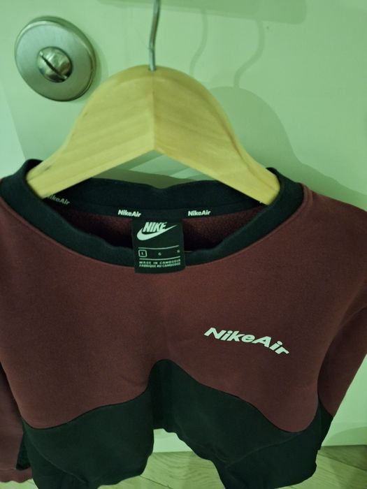 Bluza czarno - bordowa NIKE