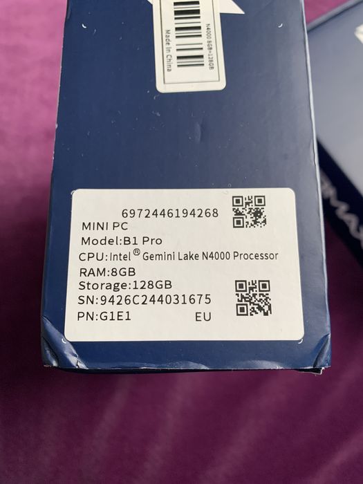 Міні пк bmax b1 pro