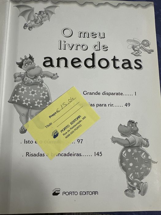 Livros de anedotas e adivinhas