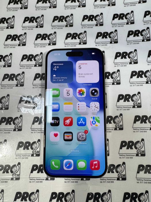Telefon Iphone 15 Pro 128GB na bat 81% PROGSM Carrefourtural