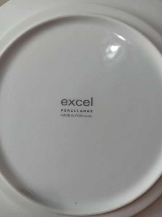 Prato porcelana excel