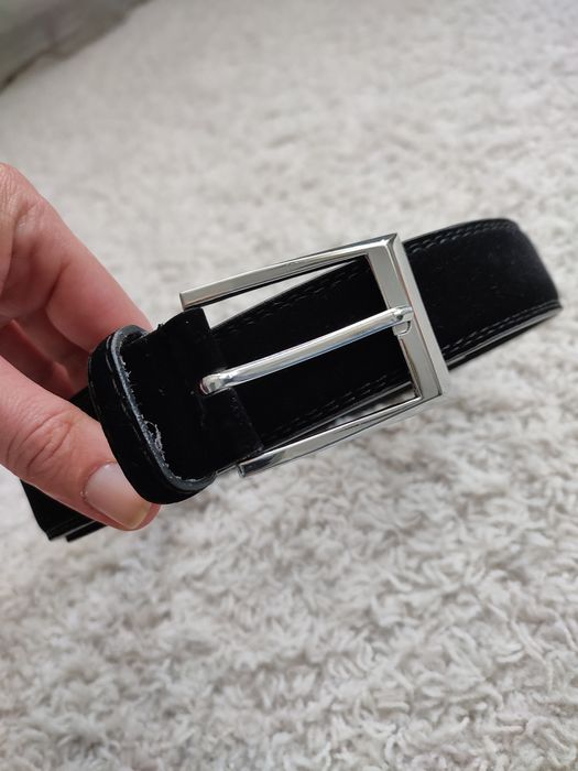 Ремінь шкіра-замша