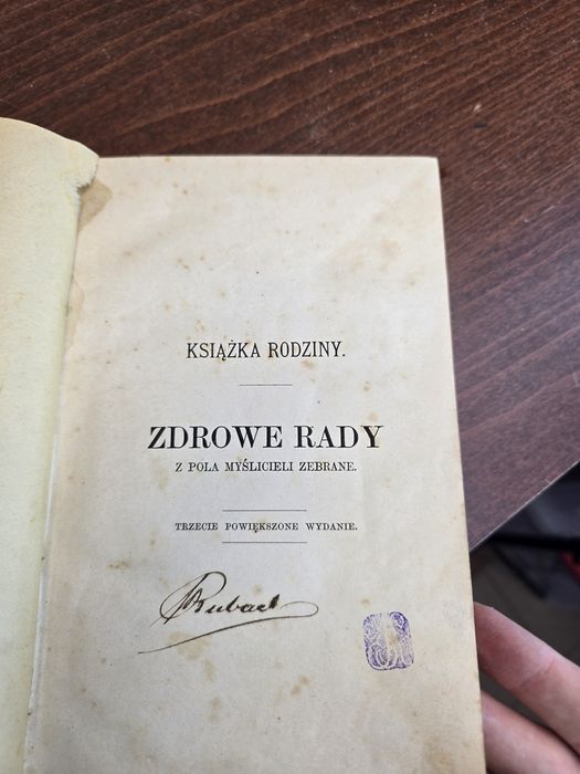 Ksiazka Zdrowe Rady Karola Forstera