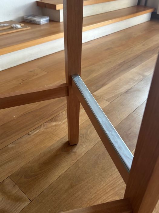 Krzesła barowe IKEA hokery BERGMUND