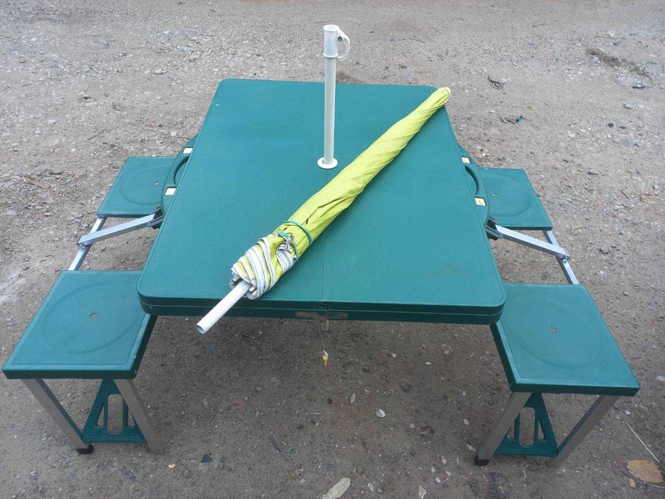 Столик переносной детский , дачный , на 4 человека