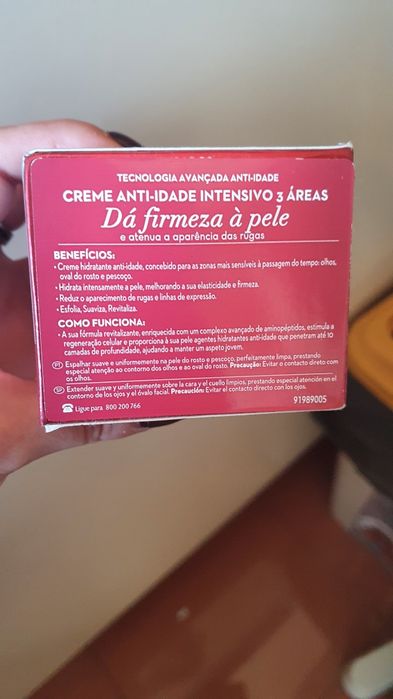 Olay Regenerist Anti rugas (não se vende em Portugal)