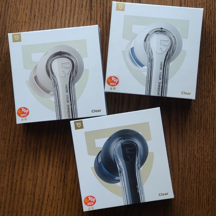 Soundpeats Free2 Classic black white навушники Bluetooth tws original