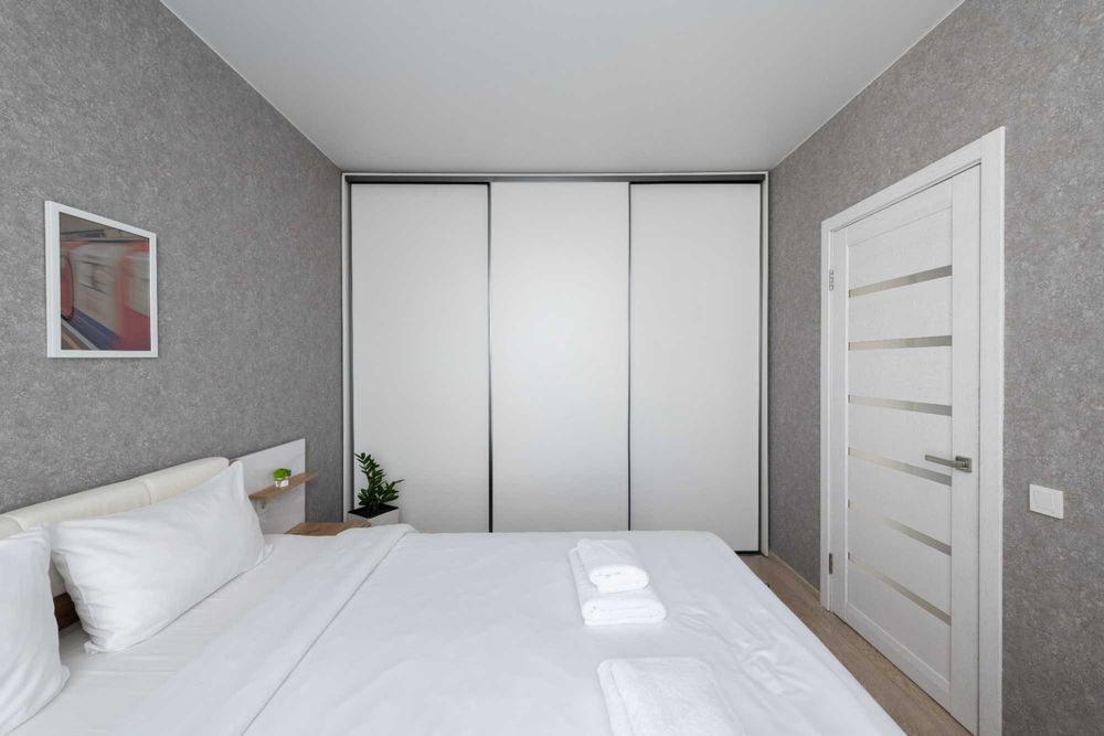 Двухкомнатные апартаменты делюкс в апарт-отеле "Nyvky Residence"