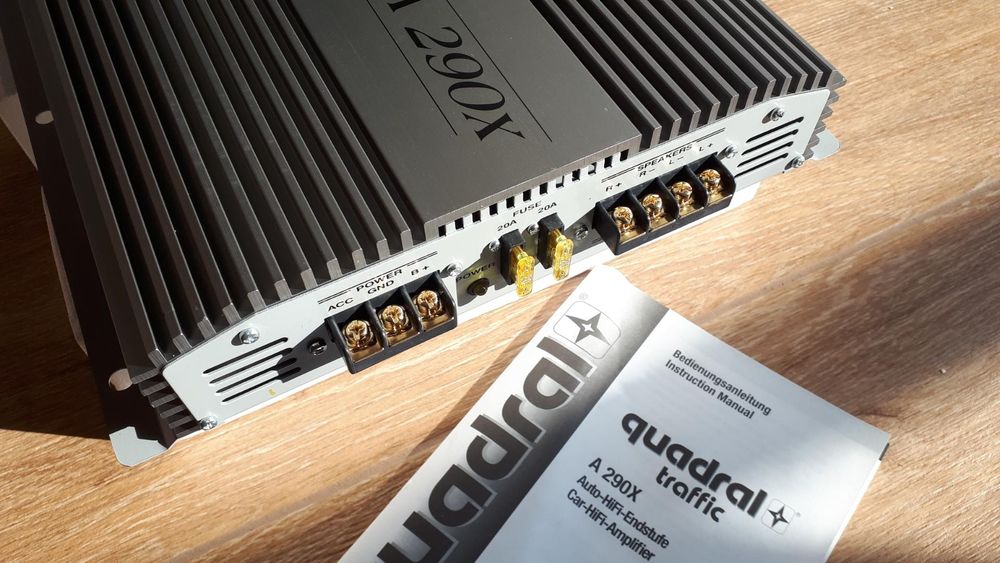 Wzmacniacz samochodowy Quadral A290x