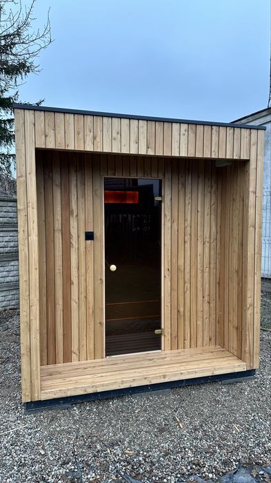 Sauna ogrodowa Modrzew