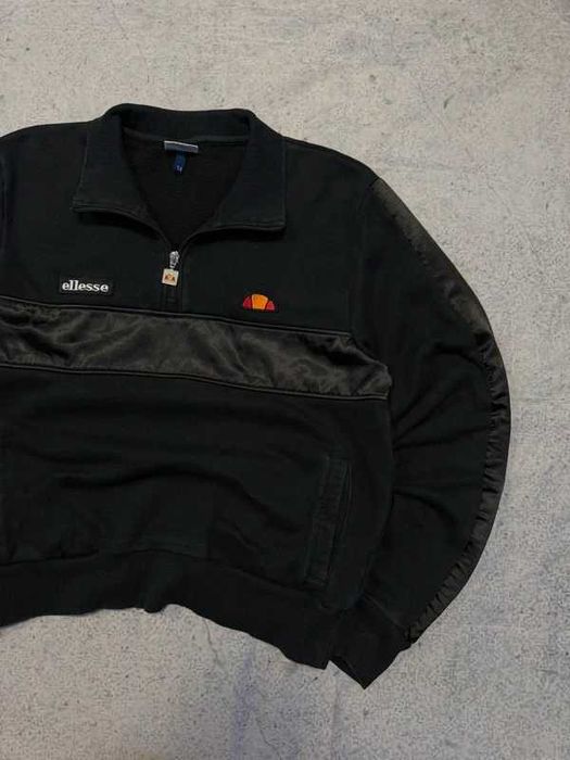 Czarna half-zip bluza Ellesse - Size 14 / S