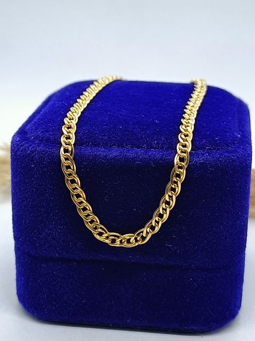 Bransoletka ze złota, monalisa, złoto pr 585