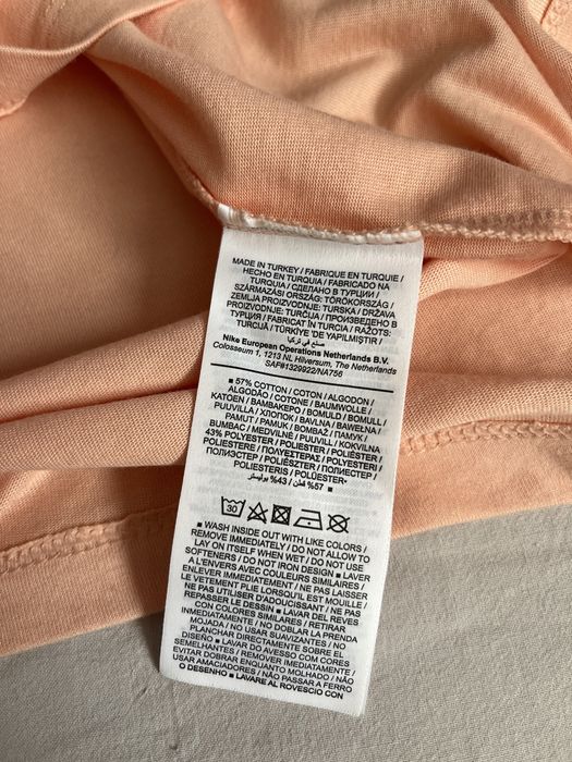 Nike Court koszulka tenisowa tank top brzoskwinia S