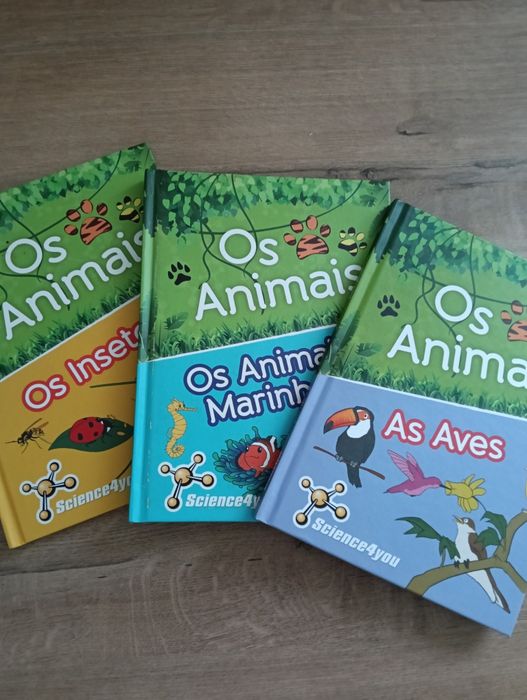 Livros da coleção Os Animais