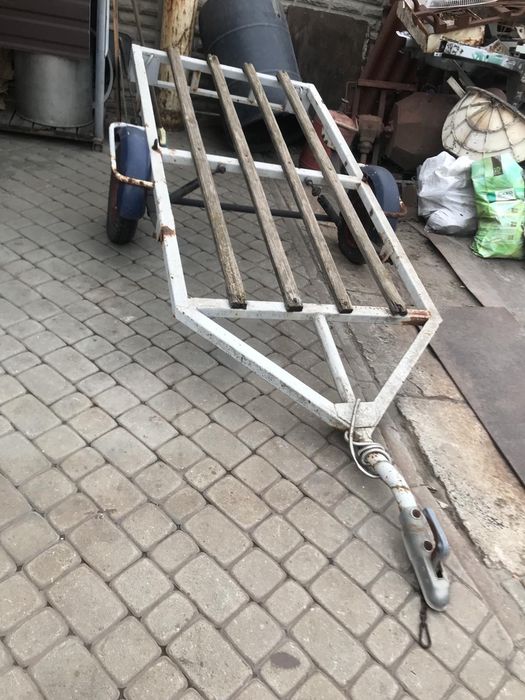 Лафет автомобильный,делали под лодку Романтика.