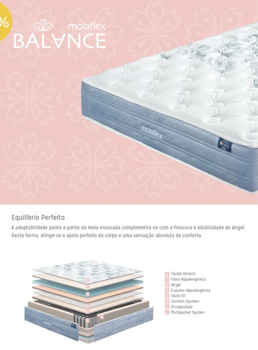 Colchao molaflex ensacado 150x200