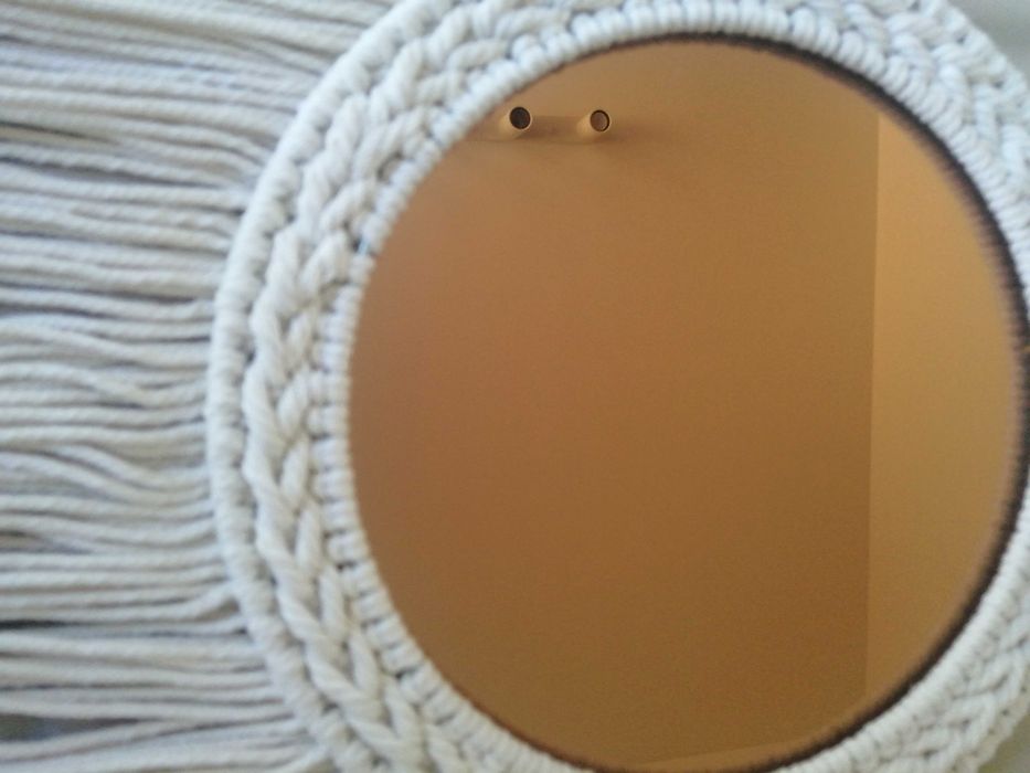 Lustro boho Ikea nowe ENERGISKOG