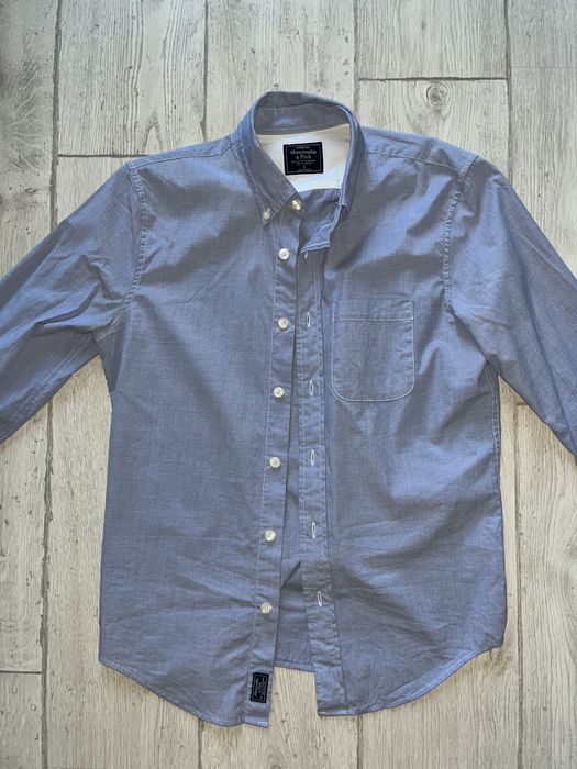 Оригінальна сорочка Abercrombie & Fitch Stretch Oxford / Розмір S