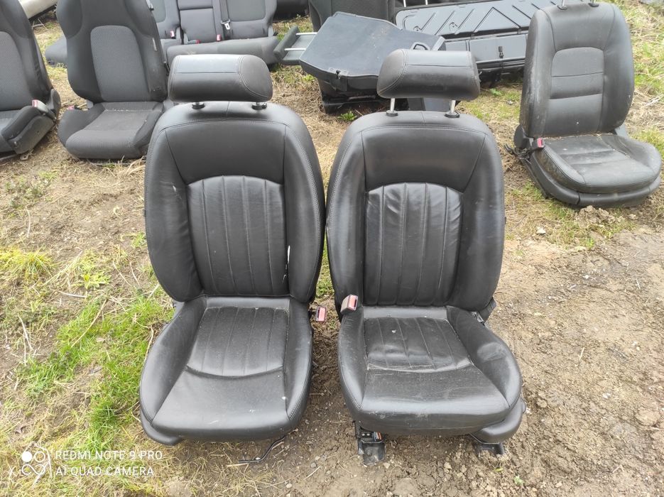 Komplet foteli Skóra Jaguar S type Stan BDB