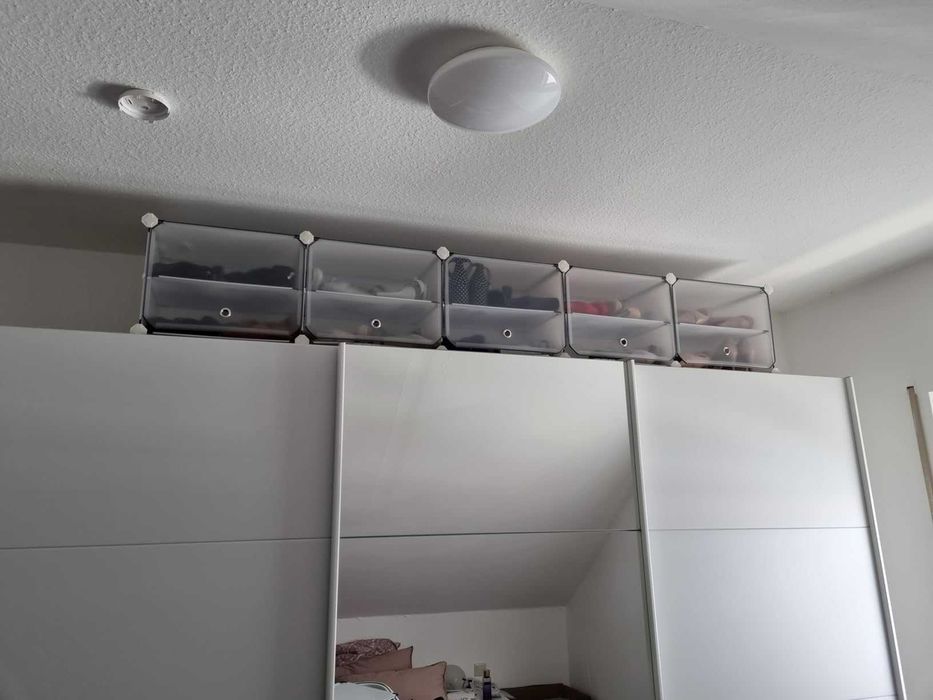 Modułowe pudełka do przechowywanie 6 sztuk mocne stabilne