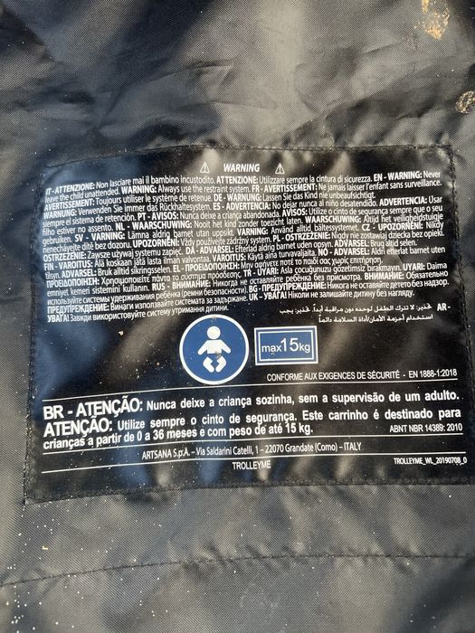 Carrinho bebé Chicco trolley me