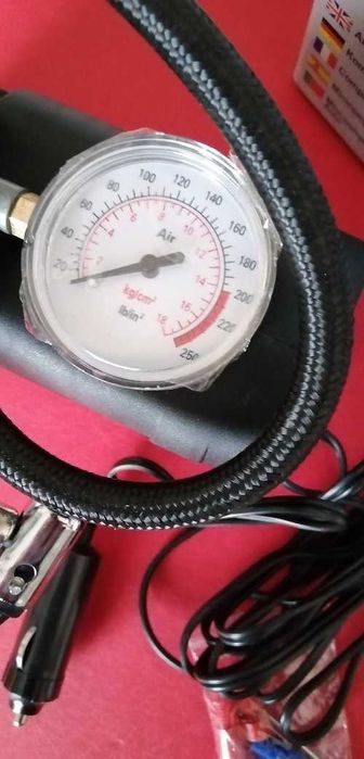 Mini Compressor Auto 12v 250 PSI, 18 Bar