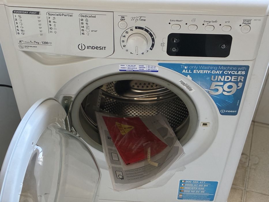Maquina de lavar roupa Indesit A++