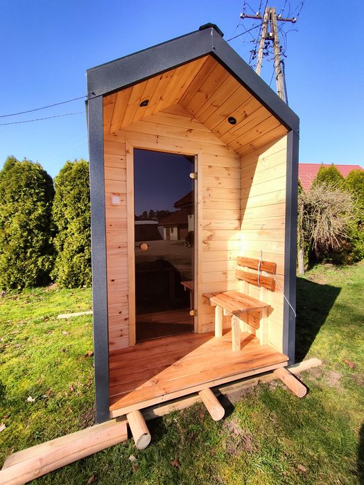 Sauna ogrodowa stodoła