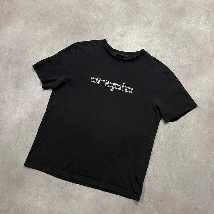 Koszulka Axel Arigato Haft Spellout T-Shirt Trendy Drip Swag Style