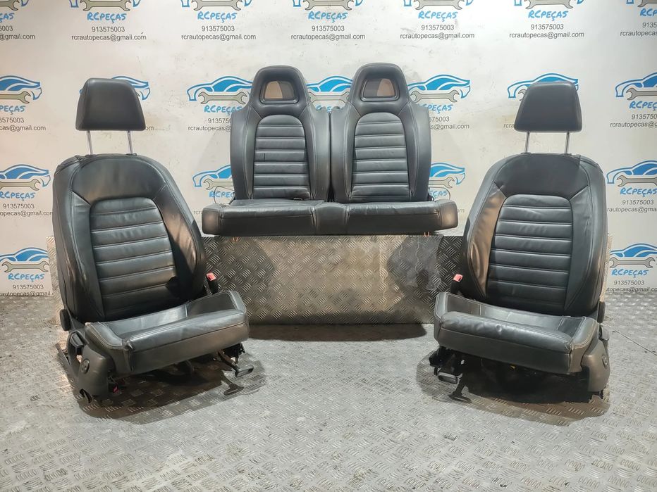 Conjunto Bancos Pele VW Volkswagen Scirocco III 3 Elétricos