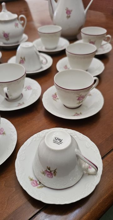 Conjunto chá SPAL porcelanas Portugal
