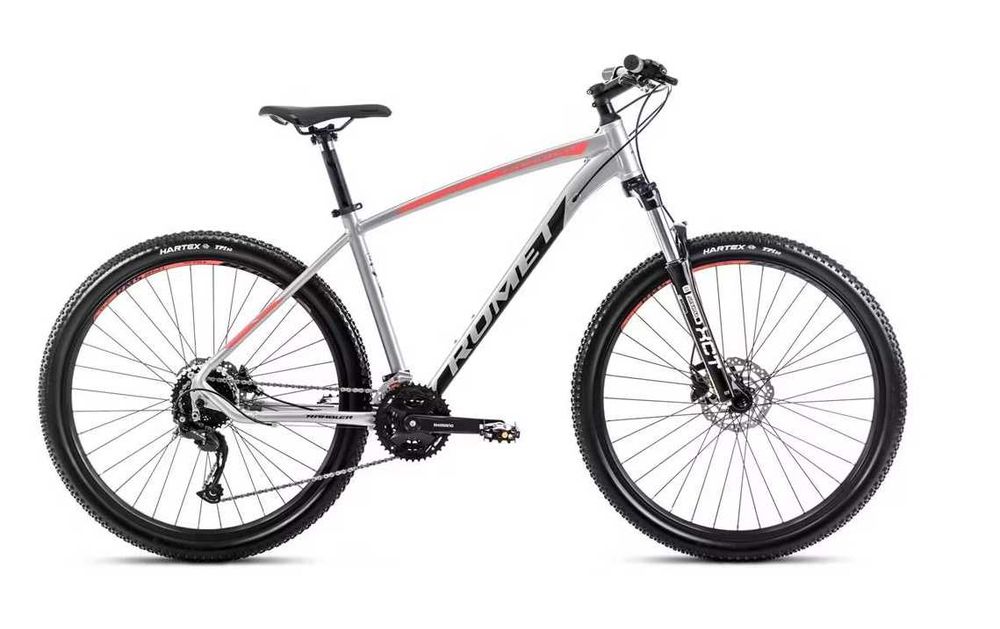 Rower Górski MTB ROMET Rambler R7.4 Rama 27 / 18' Srebrny 27,5 cala Shimano Tarczówki Bardzo Zadbany Polecam
