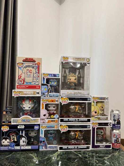 Funko pop Star Wars, Solo leveling, Avatar, Stitch, Sally