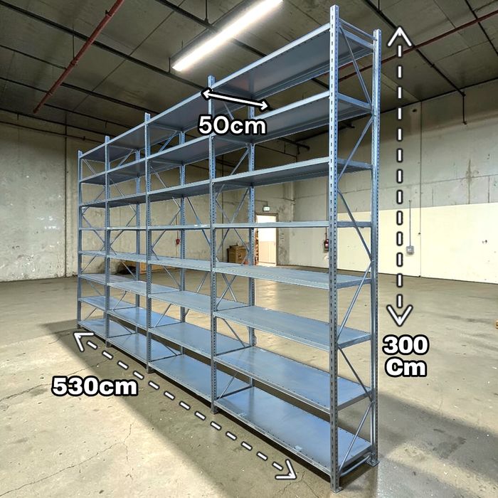 Fv Regały półkowe magazynowe przemysłowe