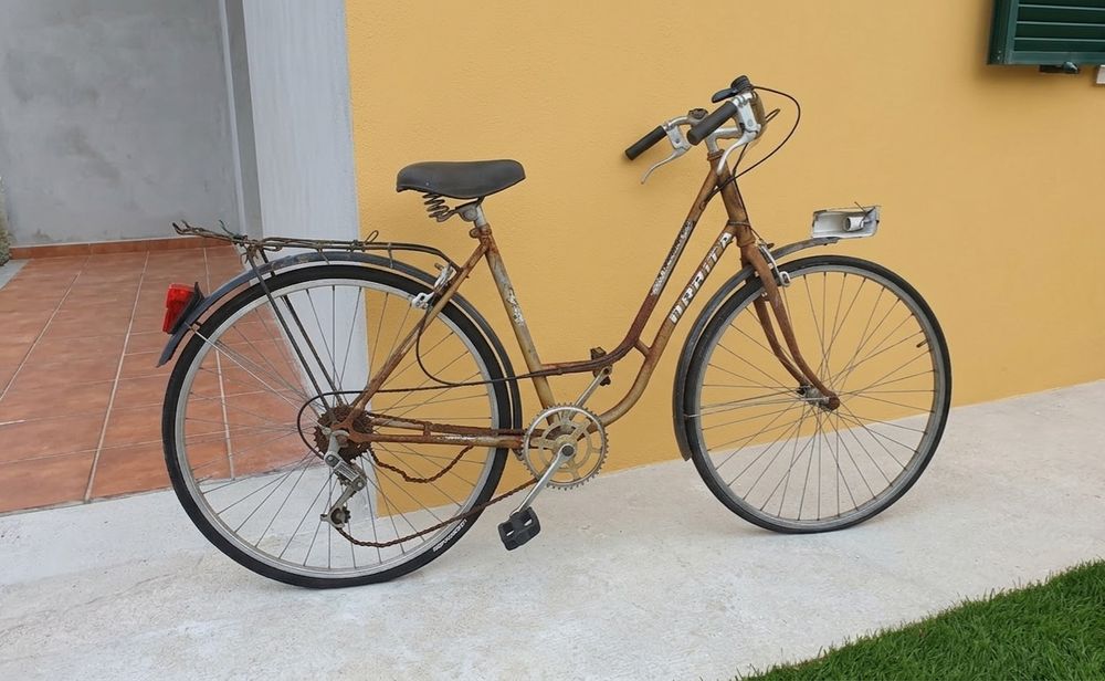 Bicicleta pasteleira orbita p/ recuperar