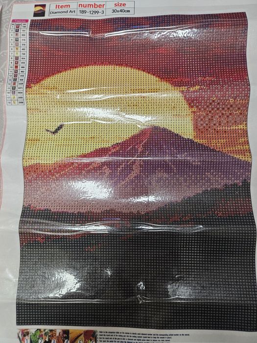 Haft diamentowy 3 szt. tryptyk