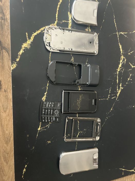 Części do telefonów Nokia 8800/Carbon/Arte/Black Korpusy/Szyby!