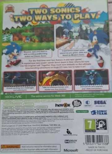 Xbox 360 Sonic Generations, lst